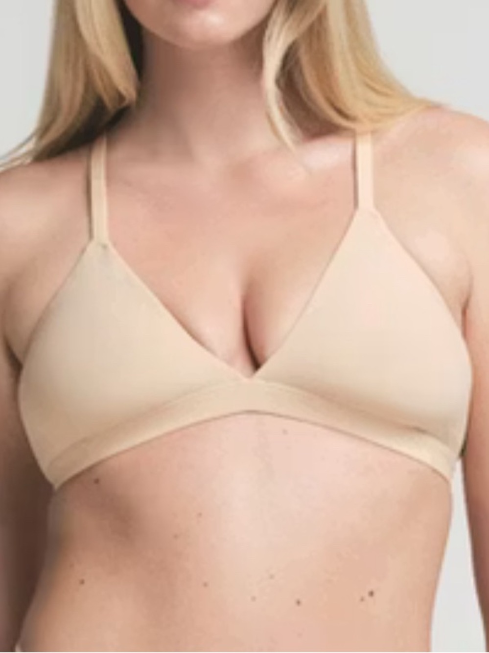 Skims S fits everybody RACERBACK TRIANGLE BRALETTE new!